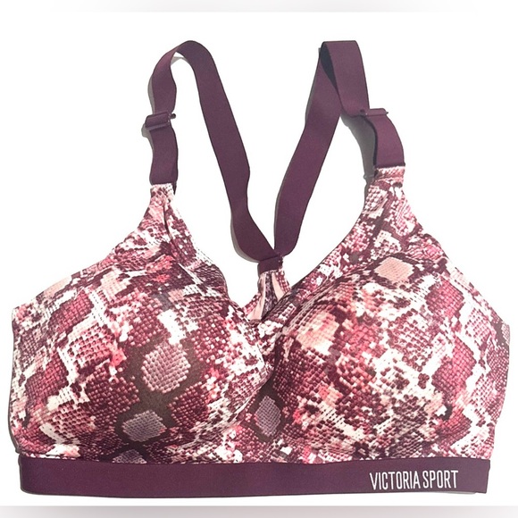 Victoria Secret Sport Women's Maroon/Wine Sports Lightweight Padded Bra - Picture 8 of 10